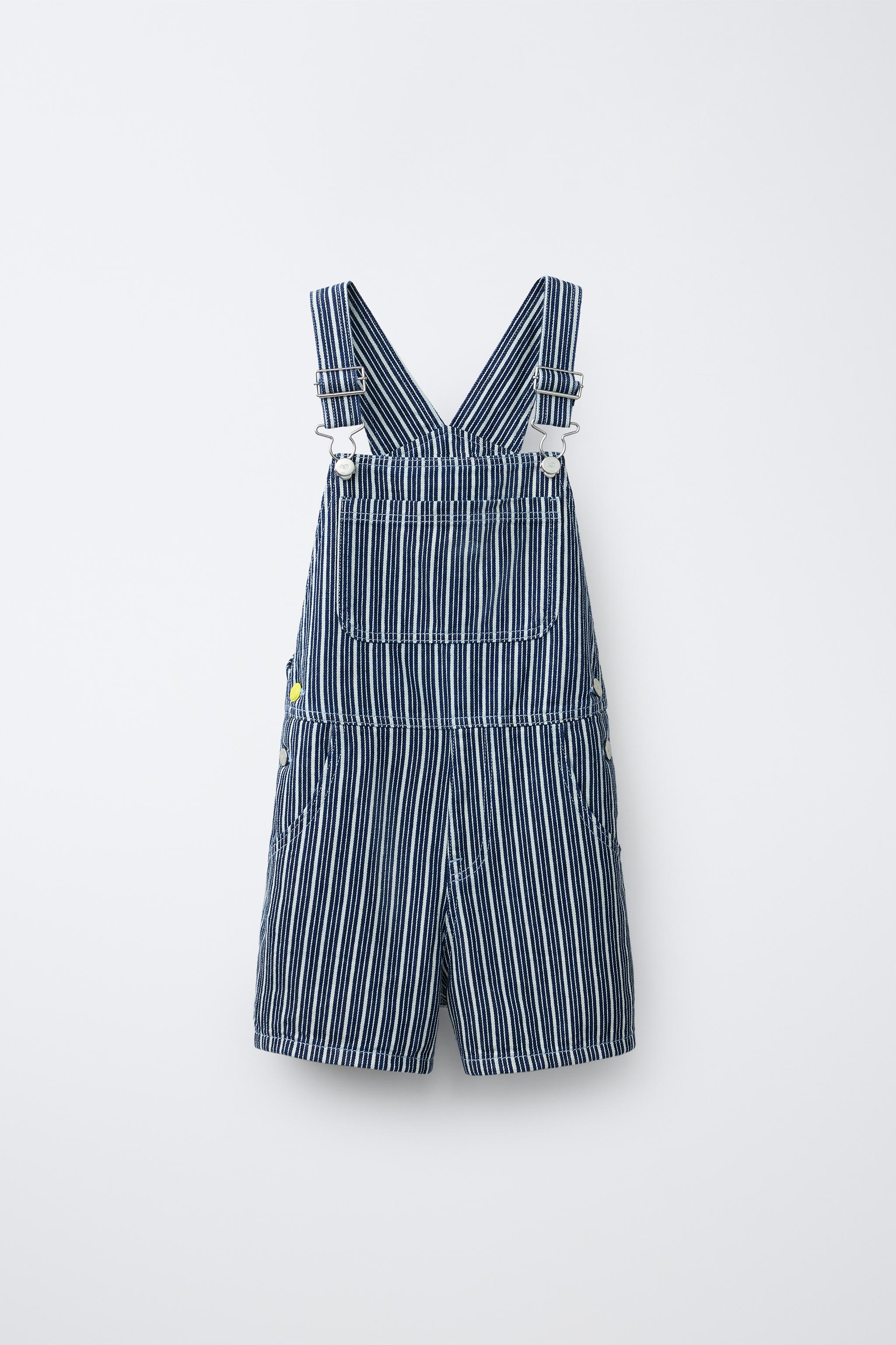 PENN © STRIPED OVERALL SHORTS